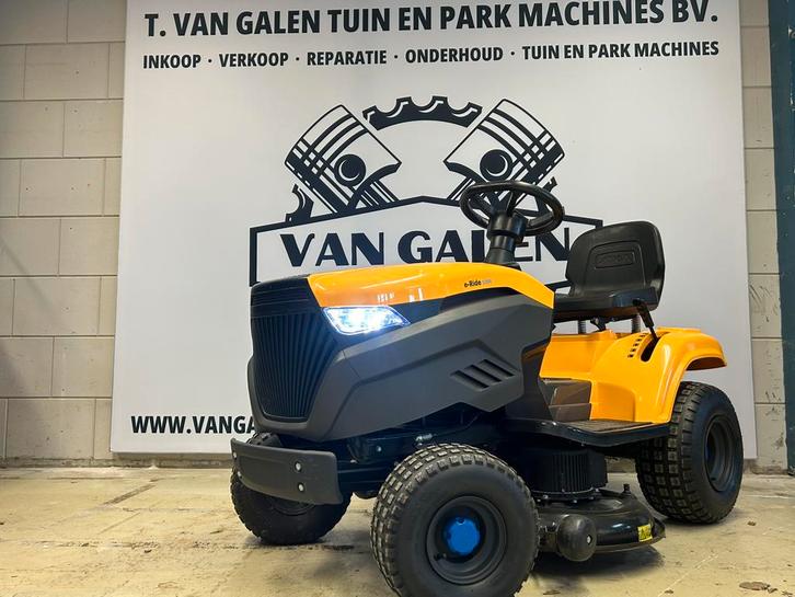 Stiga zitmaaier volledig elektronisch, Tuin en Terras, Zitmaaiers, Zo goed als nieuw, Ophalen of Verzenden