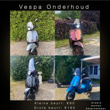 Vespa onderhoud door liefhebbers, voor liefhebbers  beschikbaar voor biedingen