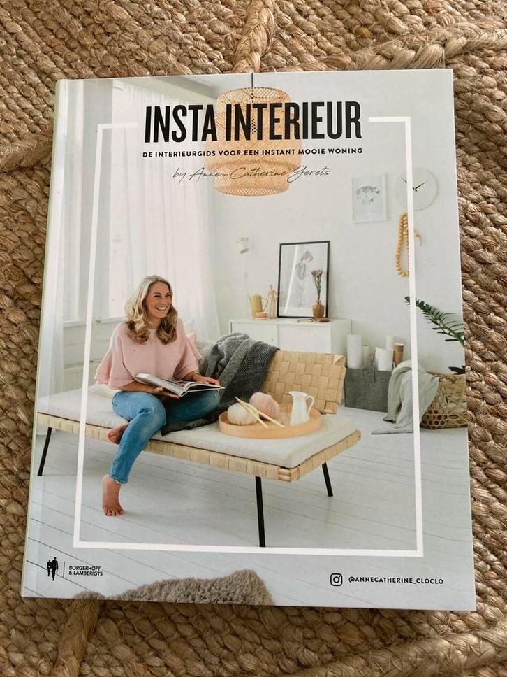 Anne-Catherine Gerets - Insta interieur, Boeken, Wonen en Tuinieren, Zo goed als nieuw, Interieur en Design, Ophalen of Verzenden