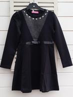 Jurk v-hals glitter - zwart mt 146/152., Kinderen en Baby's, Kinderkleding | Maat 152, Meisje, Nieuw, Ophalen of Verzenden, Passion 4 all