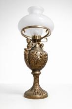Prachtige antieke salonlamp ca. 1900, Antiek en Kunst, Antiek | Lampen, Ophalen of Verzenden