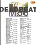 Tame Impala - Ziggo Dome 4 Mei - 4 kaarten Te Koop, Tickets en Kaartjes, Drie personen of meer, Mei