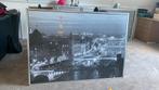 Zwart/wit canvas Parijs, Foto of Poster, Gebruikt, 125 cm of meer, 50 tot 75 cm