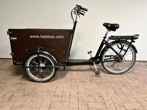 Babboe Dog-E 2000km met certificaat Zwart 52cm 2020, Fietsen en Brommers, Elektrische fietsen, Gebruikt, Overige merken, 51 tot 55 cm
