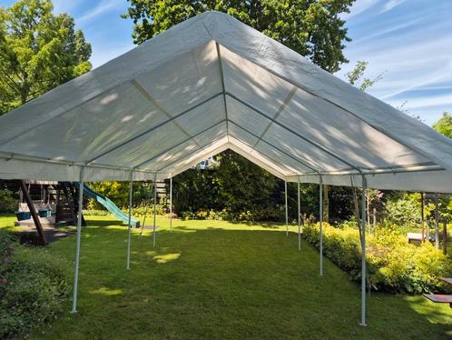 Overkapping nodig? 32 vierkante meter, super stevig., Tuin en Terras, Partytenten, Zo goed als nieuw, Partytent, Minder dan 4 meter