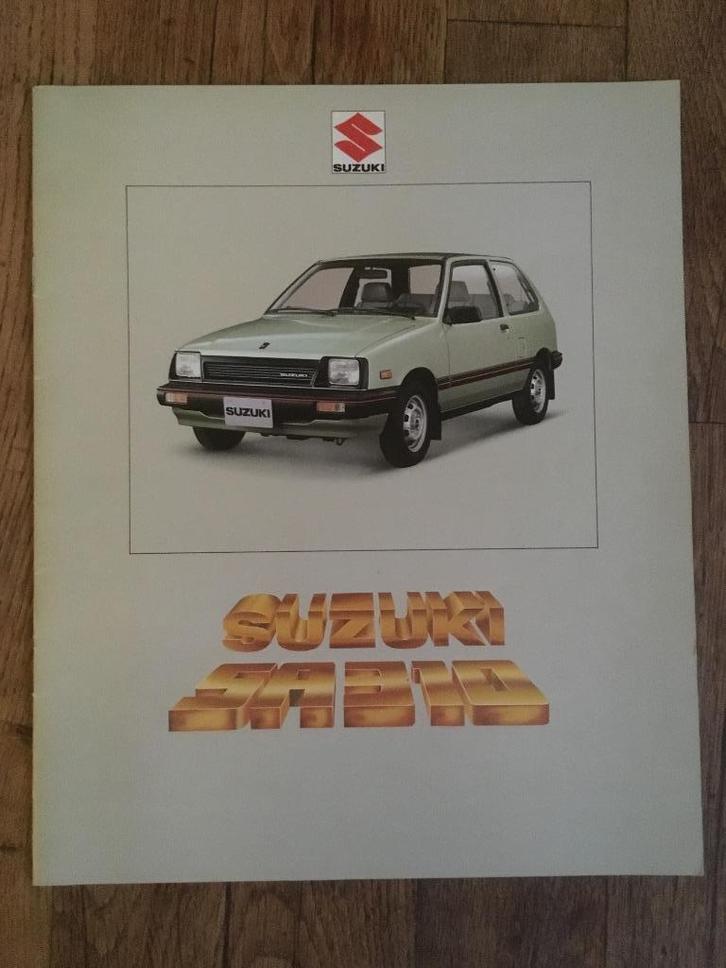 Suzuki SA310, Boeken, Auto's | Folders en Tijdschriften, Nieuw, Overige merken, Ophalen of Verzenden