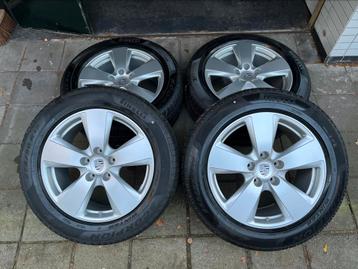 Originele Porsche Cayenne E3 19 inch velgen met winterbanden