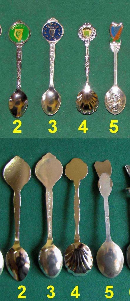 Thee of koffielepeltjes met harpmotief, Verzamelen, Porselein, Kristal en Bestek, Nieuw, Bestek, Metaal, Verzilverd, Ophalen of Verzenden