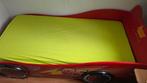 Cars autobed 100x220 + nachtkastje met matras, Ophalen, Gebruikt, 100 cm of meer, Matras