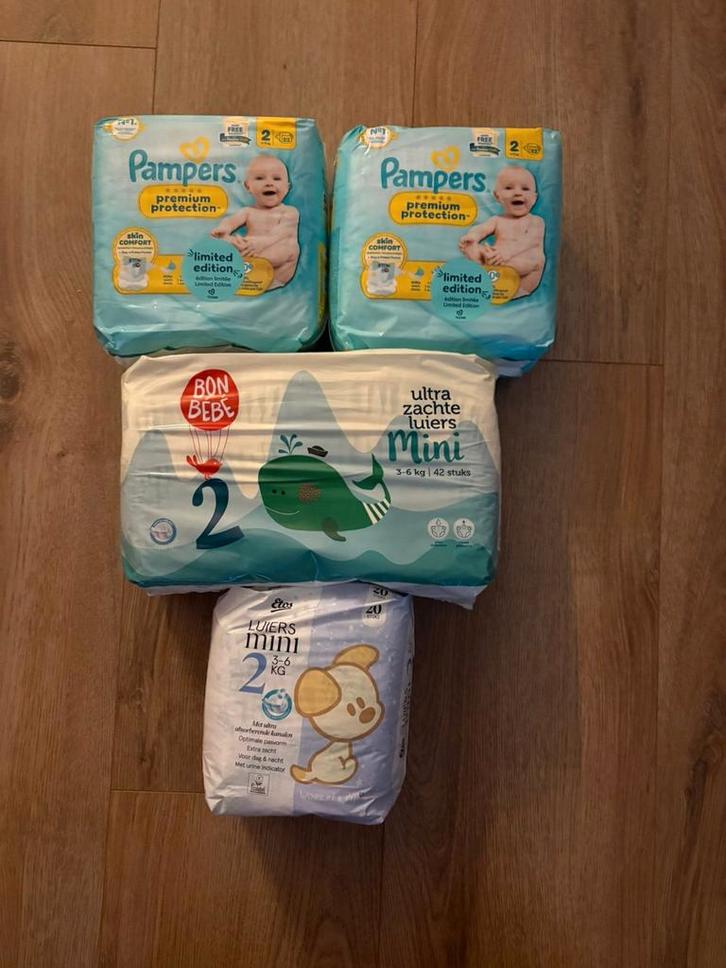 Luiers Pakket - Pampers, Bon Bebe, Etos, Kinderen en Baby's, Babyvoeding en Toebehoren, Nieuw, Overige typen, Ophalen of Verzenden
