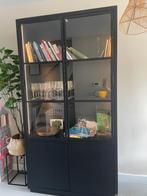 Richmond Interiors Buffetkast Oakura 2-Deuren (Black), Huis en Inrichting, Ophalen, 100 tot 150 cm, 200 cm of meer, Eikenhout