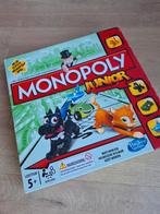Monopoly junior, gebruikt, compleet, Hobby en Vrije tijd, Gezelschapsspellen | Bordspellen, Hasbro, Gebruikt, Ophalen of Verzenden