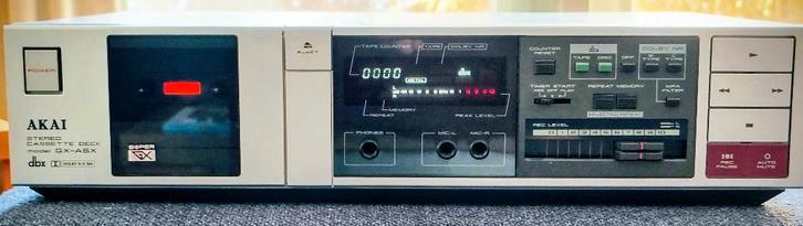 AKAI GX-A5X stereo vintage cassettedeck, Audio, Tv en Foto, Cassettedecks, Enkel, Akai, Ophalen