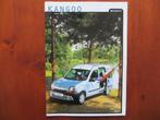 Renault Kangoo (maart 2000), Boeken, Auto's | Folders en Tijdschriften, Nieuw, Ophalen of Verzenden, Renault