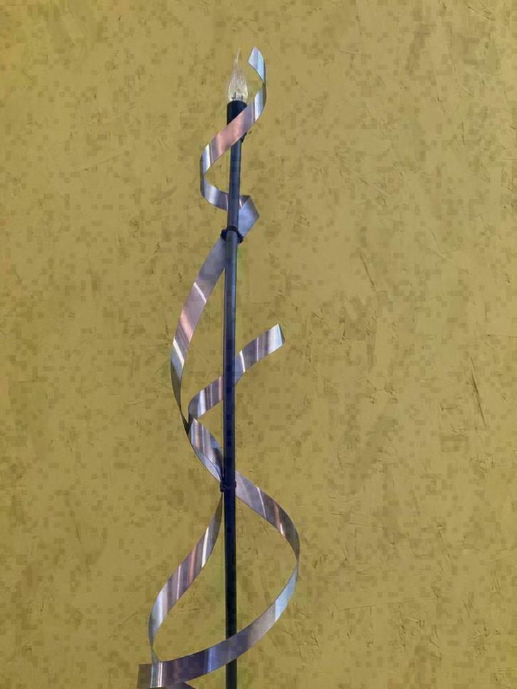 Jacco maris Ruban Plié Wandlampen bij TheReSales, Huis en Inrichting, Lampen | Wandlampen, Zo goed als nieuw, Kunststof, Metaal