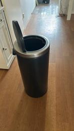 Brabantia prullenbak 30 liter, Ophalen of Verzenden, Gebruikt, Rvs, 50 tot 75 cm