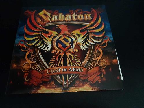 Sabaton: Coat of arms, picture lp + 7" orange, niet gedraaid, Cd's en Dvd's, Vinyl | Hardrock en Metal, Gebruikt, Ophalen of Verzenden