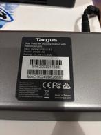 Targus Dual 4K Docking Station - Perfect voor Laptop!, Ophalen, Zo goed als nieuw, Docking station, Laptop