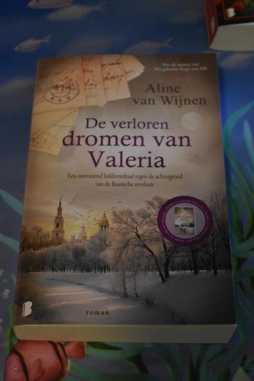 2 boeken van Aline van Wijnen/de verloren dromen+geheime kis, Boeken, Romans, Zo goed als nieuw, Nederland, Ophalen of Verzenden