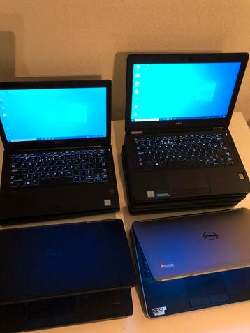 Partij 40x Dell 12.5 & 14” Laptops Core i5 8GB 120-240GB SSD beschikbaar voor biedingen