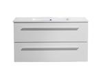Badmeubelset met greep – Mat wit (3 maten) – OP = OP, Wit, Rokerijweg 30, Nieuw, Minder dan 100 cm