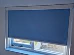 2 Verduisterende Rolgordijnen met cassettes en U-profiel, Ophalen, Blauw, 150 tot 200 cm, 100 tot 150 cm