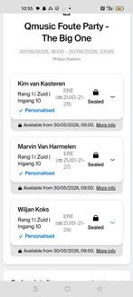 3 tickets for the Qmusic foute party, Drie personen of meer