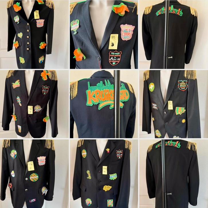 Verschillende Kruikenstad colbert / jas unisex carnaval, Kleding | Dames, Carnavalskleding en Feestkleding, Zo goed als nieuw