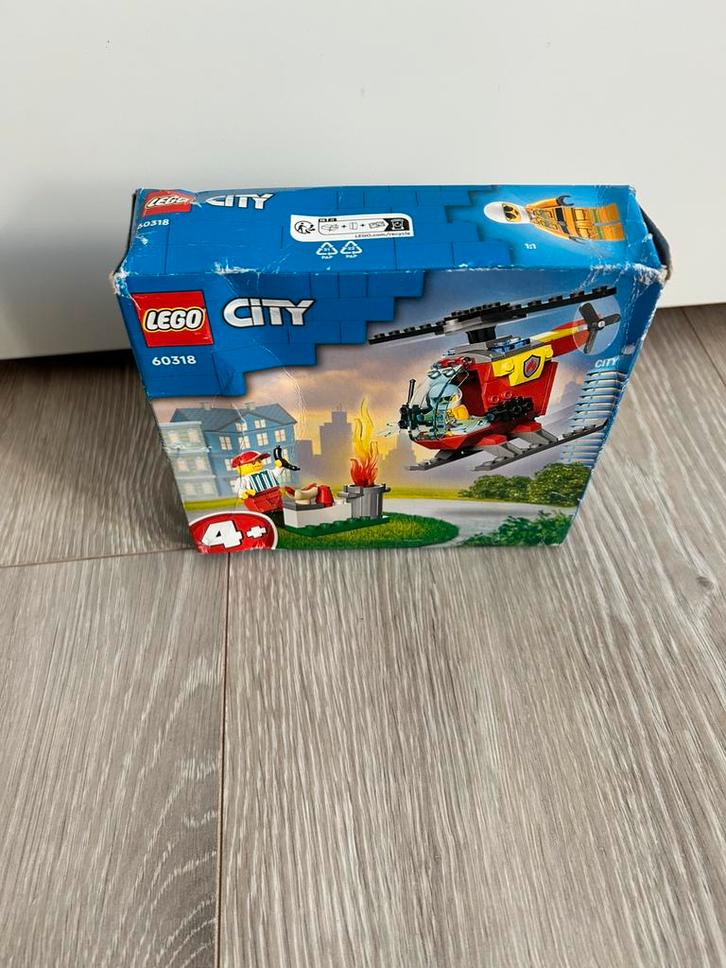 Lego City 60318 Brandweer Helikopter NIEUW, Kinderen en Baby's, Speelgoed | Duplo en Lego, Nieuw, Lego, Complete set, Ophalen of Verzenden
