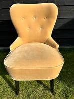 Ikea remstra stoel mosterdgeel in goede staat, Huis en Inrichting, Fauteuils, Ophalen, Minder dan 75 cm, Zo goed als nieuw, Stof