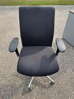 2 bureaustoelen, Ophalen, Gebruikt, Zwart