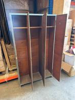 Houten lockerkast 80x120x35 vintage brocante, Ophalen, Gebruikt, A, Industrieel