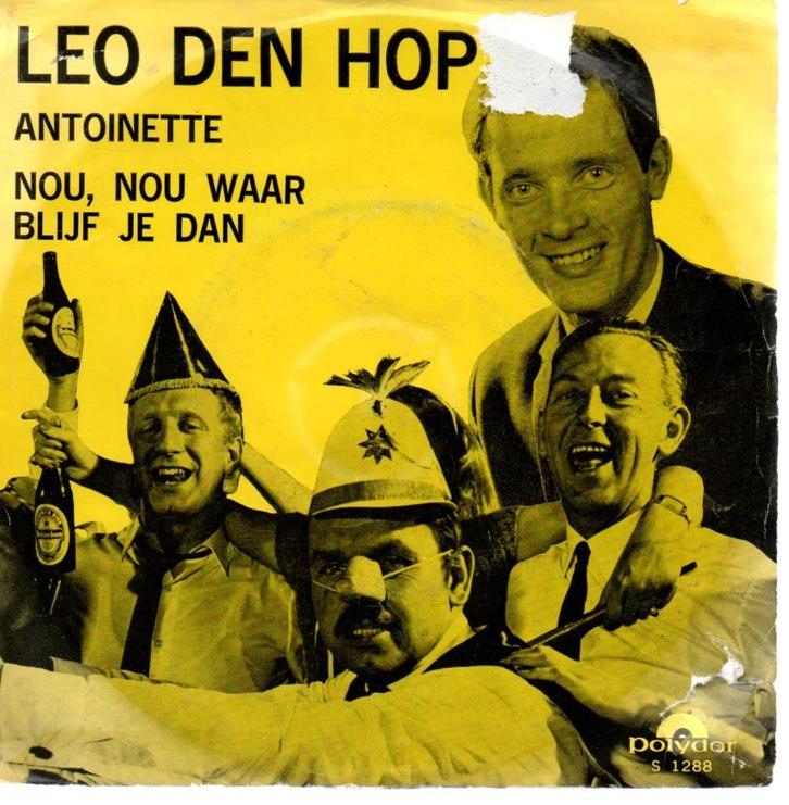 Leo den Hop: Antoinette, Cd's en Dvd's, Vinyl Singles, Gebruikt, Single, Nederlandstalig, 7 inch, Verzenden