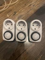 Analoge Tijdschakelaars / Schakelklokken, Doe-het-zelf en Verbouw, Elektra en Kabels, Ophalen, Gebruikt, Stopcontact
