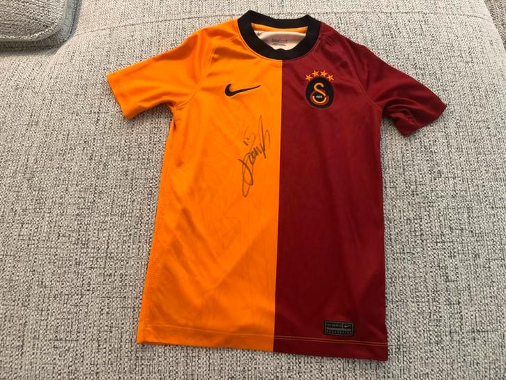 Gesigneerd Ryan Donk Shirt - Galatasaray, Sport en Fitness, Voetbal, Zo goed als nieuw, Shirt, Ophalen of Verzenden