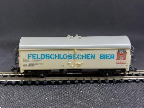 Lima 320470 - SBB Bierwagen "Feldschlosschen" (14449), Hobby en Vrije tijd, Modeltreinen | N-Spoor, Gebruikt, Wagon, Gelijkstroom