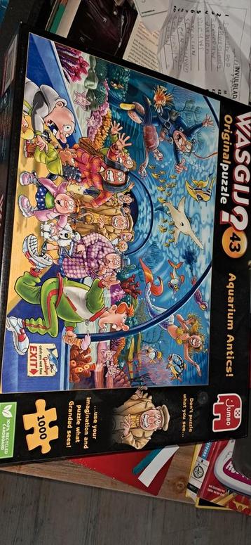 Wasgij Original 43 - Aquarium Antics - 1000 stukjes beschikbaar voor biedingen