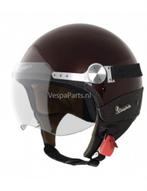 Nieuwe Vespa helm / Grand tourismo Bruin NIEUW!!!, Fietsen en Brommers, Brommerhelmen, Ophalen of Verzenden, Nieuw