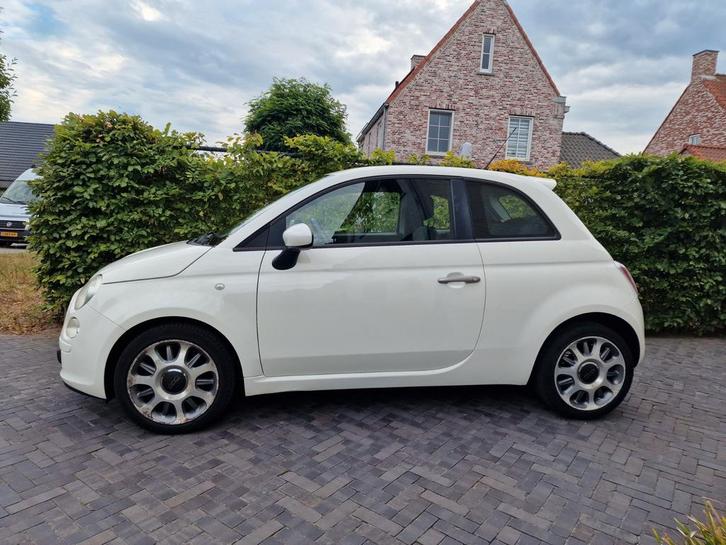 Fiat 500 0.9 Twinair 2012 Wit, Auto's, Fiat, Particulier, Benzine, A, Hatchback, Handgeschakeld, Origineel Nederlands, Wit, Voorwielaandrijving