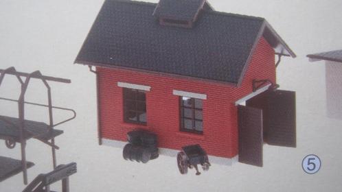 FALLER 190394: bouwpakket compressorhuis etc., Hobby en Vrije tijd, Modeltreinen | H0, Nieuw, Brug, Tunnel of Gebouw, Gelijkstroom of Wisselstroom