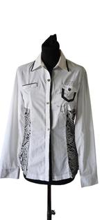 witte blouse van sportalm maat 38 (21424), Maat 38/40 (M), Ophalen of Verzenden, Wit, Zo goed als nieuw