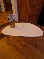 Leuke witte salontafel / bijzettafel, Huis en Inrichting, Tafels | Salontafels, Ophalen, 100 tot 150 cm, 50 tot 100 cm, Minder dan 50 cm