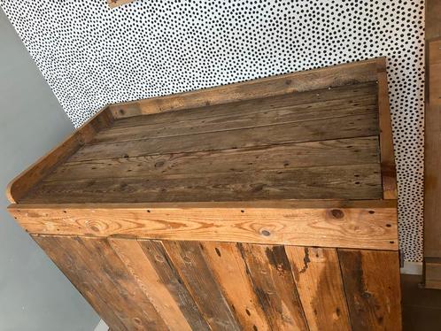 Houten Commode/Kast - Gerecycled Hout - Uniek Stuk Meubelstu, Antiek en Kunst, Antiek | Meubels | Kasten, Ophalen of Verzenden