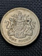 One pound munt uit 1993 UK, Ophalen of Verzenden, Overige landen, Losse munt