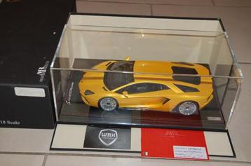 TOP DEAL LAMBORGHINI AVENTADOR S giallo orion MR models WRH beschikbaar voor biedingen