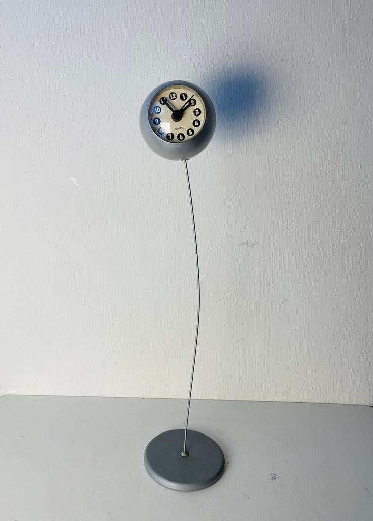 Eye Ball jaren 70 klokje , Space Age, Huis en Inrichting, Gebruikt, Wekker of Tafelklok, Onbekend, Ophalen of Verzenden