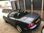 Mazda MX-5 1.8 I 2001 Blauw sport NBFL 6-bak, Auto's, Mazda, Achterwielaandrijving, Cabriolet, 11 km/l, Handgeschakeld