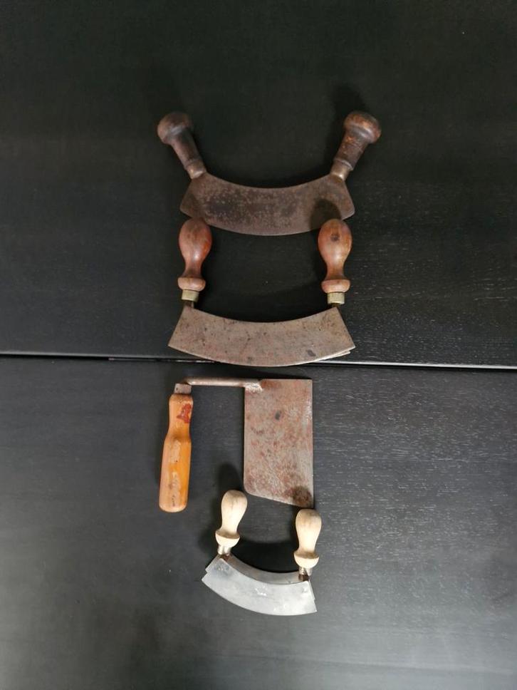 Oude Franse Kaasmessen Set, Antiek en Kunst, Antiek | Keukenbenodigdheden, Ophalen of Verzenden