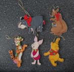 Disney vintage houten figuurtjes voor in de kerstboom, Verzamelen, Ophalen of Verzenden, Winnie de Poeh of vrienden, Nieuw, Beeldje of Figuurtje