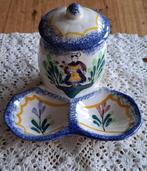 Frans brocante peper / zout / mosterd stel, Pornic, Ophalen of Verzenden